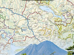 Trails Illustrated Costa Rica Map