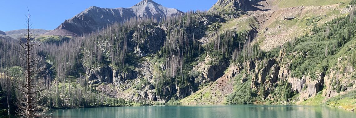 Crater Lake in South San Juan Wilderness